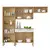 Kit Cozinha Nala 4 Peças, 10 Portas 2 Gavetas - variadas cores - comprar online