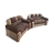 Conjunto de Sofá 2x3 lugares Monza