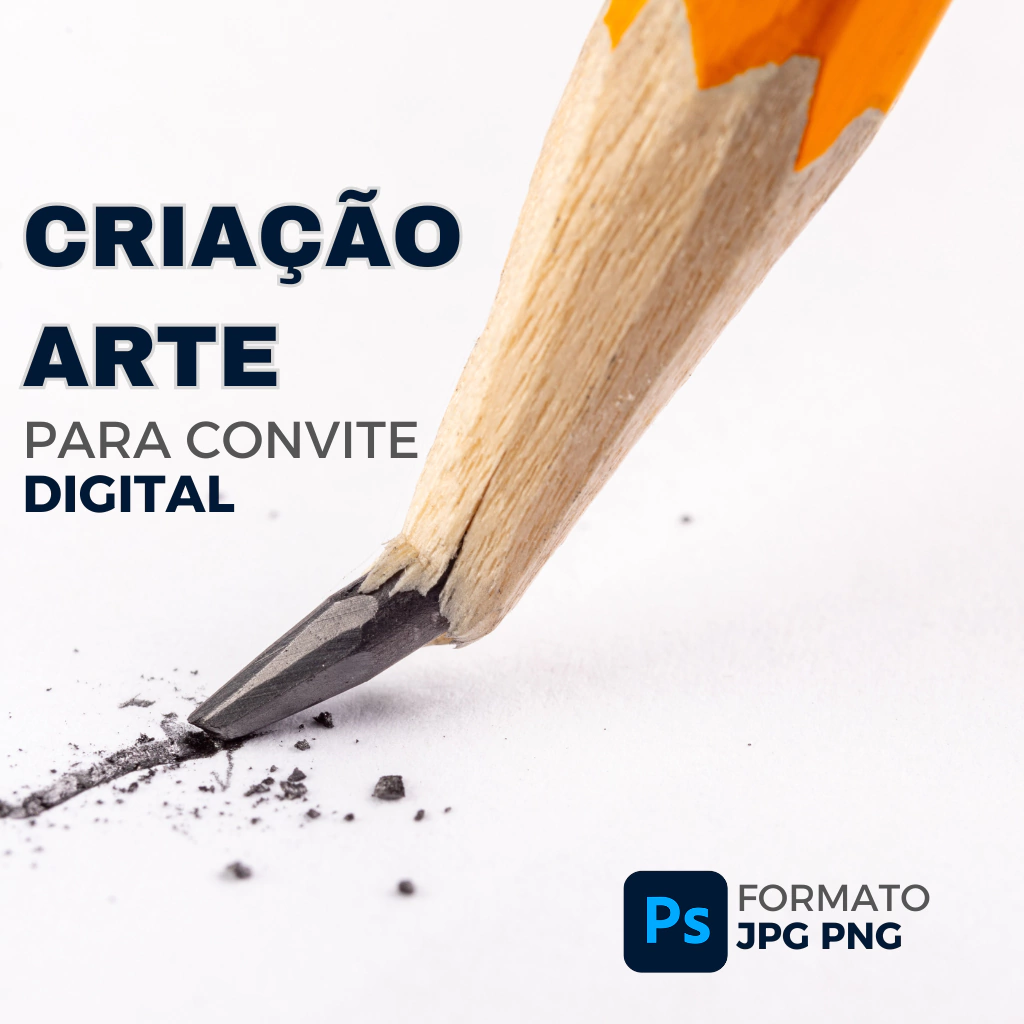 Criação de Arte para Convite Digital
