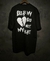 Camiseta Over Size Preta - Tamanho P - Break My Bed Not My Heart
