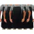 Kit 5 Aventais Brim Com Alças Cruzadas