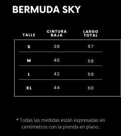 Bermuda Stn Sky Escosesa Amarillo - tienda online