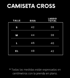 Camiseta Crop Cross Cruz en internet