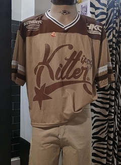 Remera Casaca Americana Beige en internet