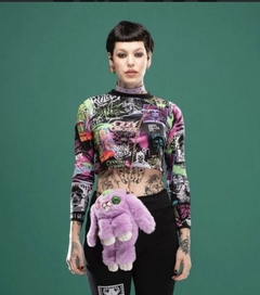 Camiseta Crop Rock - comprar online