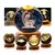 Luminária de Mesa Bola de Cristal 3D Sistema Solar Galáxia - comprar online