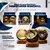 Luminária de Mesa Bola de Cristal 3D Sistema Solar Galáxia - loja online
