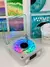 Aqua Vinyl Speaker Retrô Bluetooth com Luz Ambiente