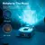 Aqua Vinyl Speaker Retrô Bluetooth com Luz Ambiente - loja online