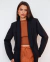 Blazer Elisa Feminino Forrado Alfaiataria Preto - comprar online