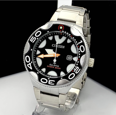 CITIZEN ORCA PRATA/PRETO
