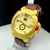 QUIKSILVER MARRON/DOURADO - loja online