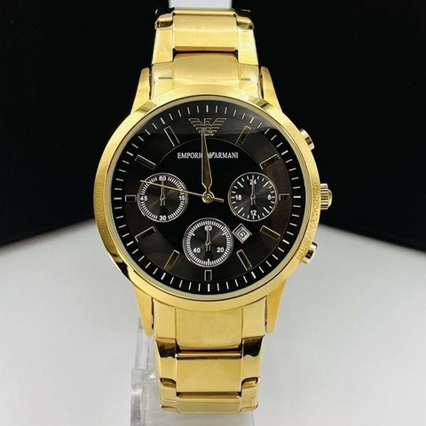 EMPÓRIO ARMANI DOURADO/PRETO