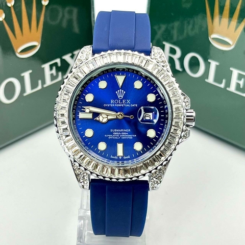 SUBMARINER CRAVEJADO- AZUL/VERDE