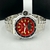 CITIZEN AQUA 4 PRATA/VERMELHO - Chavosowatches