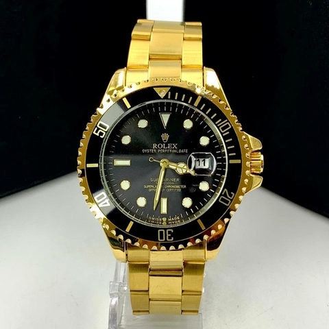 SUBMARINER DOURADO/PRETO
