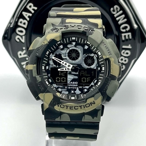 GSHOCK GA-100 CAMUFLADO