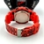 G SHOCK GA100 CAMUFLADO- VERMELHO - Chavosowatches