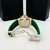 YATCH MASTER BORRACHA - DOURADO/VERDE - comprar online