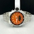 CITIZEN AQUA 4 PRATA/LARANJA - Chavosowatches