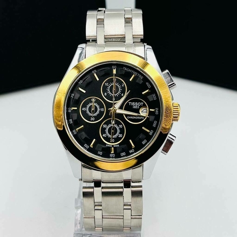 TISSOT MACHINE FUNCIONAL PRETO/BRANCO