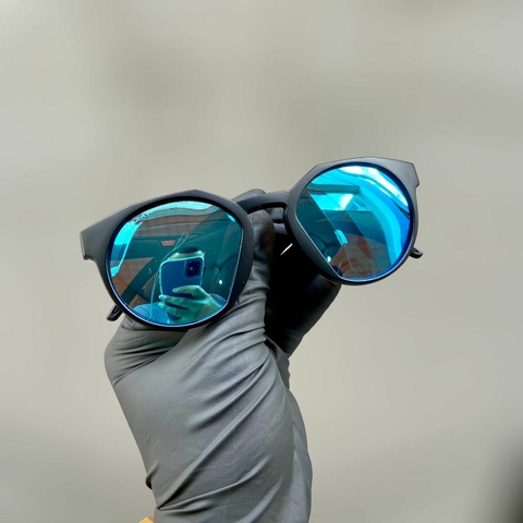 ÓCULOS OAKLEY HSTN PRETO/AZUL