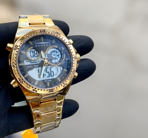 NEWREX DOURADO/PRETO