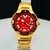 CITIZEN ORCA DOURADO/VERMELHO