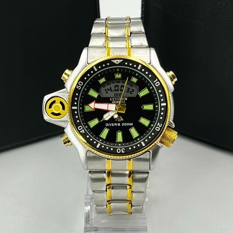 CITIZEN AQUA MISTO PRETO