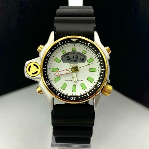 CITIZEN AQUA 4 BORRACHA/BRANCO