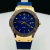 HUBLOT GENEVE DOURADO/AZUL