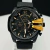 10 BAR PULSEIRA DE COURO- PRETO/DOURADO
