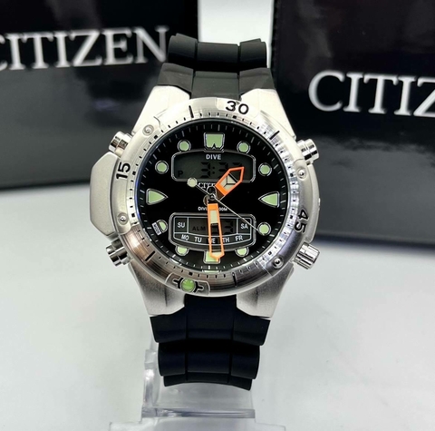 CITIZEN AQUA 3 BORRACHA/PRETO