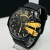 10 BAR PULSEIRA DE COURO- PRETO/DOURADO - comprar online