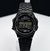 CASIO WR REDONDO PRETO