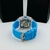 Relógio Richard Mille azul na internet