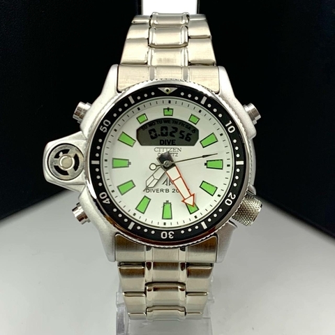 CITIZEN AQUA 4 PRATA/BRANCO
