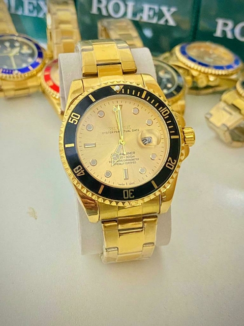 SUBMARINER- DOURADO/PRETO