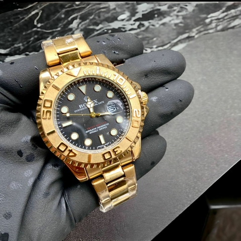 YATCH MASTER DOURADO/PRETO