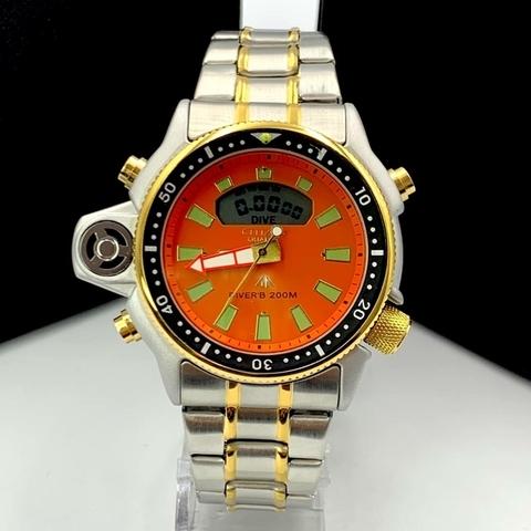 CITIZEN AQUA 4 MISTO LARANJA