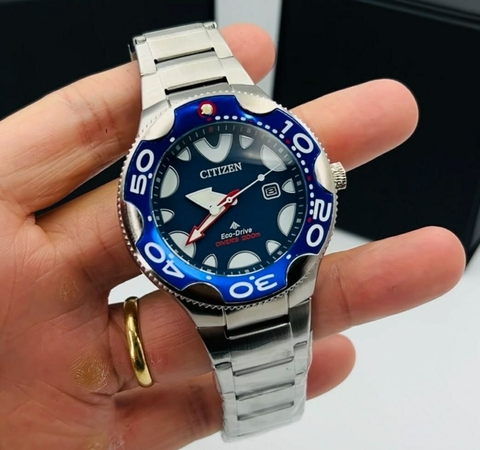 CITIZEN ORCA PRATA/AZUL
