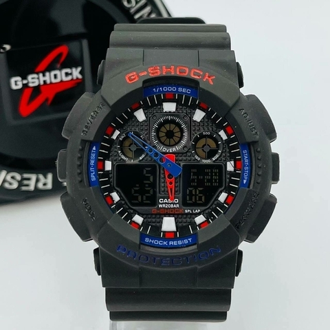 GA100- AZUL E VERMELHO