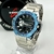 G SHOCK STEEL PRATA/AZUL - Chavosowatches