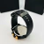 10 BAR PULSEIRA DE COURO- PRETO/DOURADO - loja online
