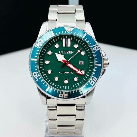 CITIZEN MASTER PRATA/VERDE