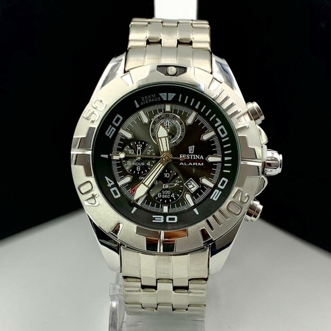 FESTINA- PRATA/PRETO