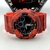 G SHOCK GA100 CAMUFLADO- VERMELHO - loja online