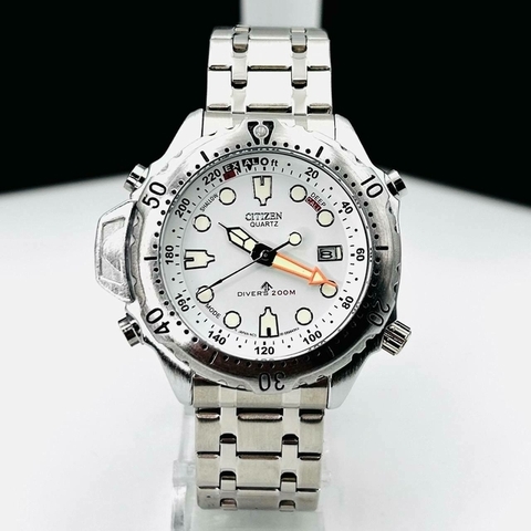 CITIZEN A500 PRATA/BRANCO