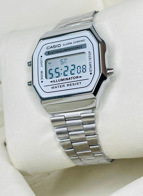 CASIO VINTAGE PRATA/BRANCO