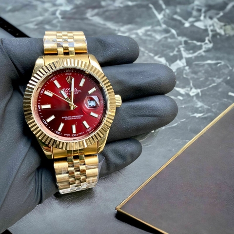 DATEJUST TRAÇO- VINHO
